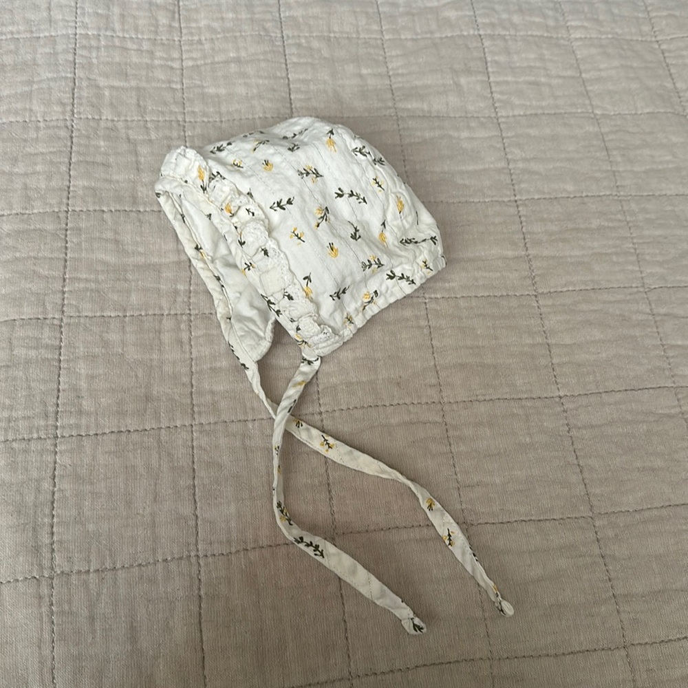 Floral Baby Bonnet